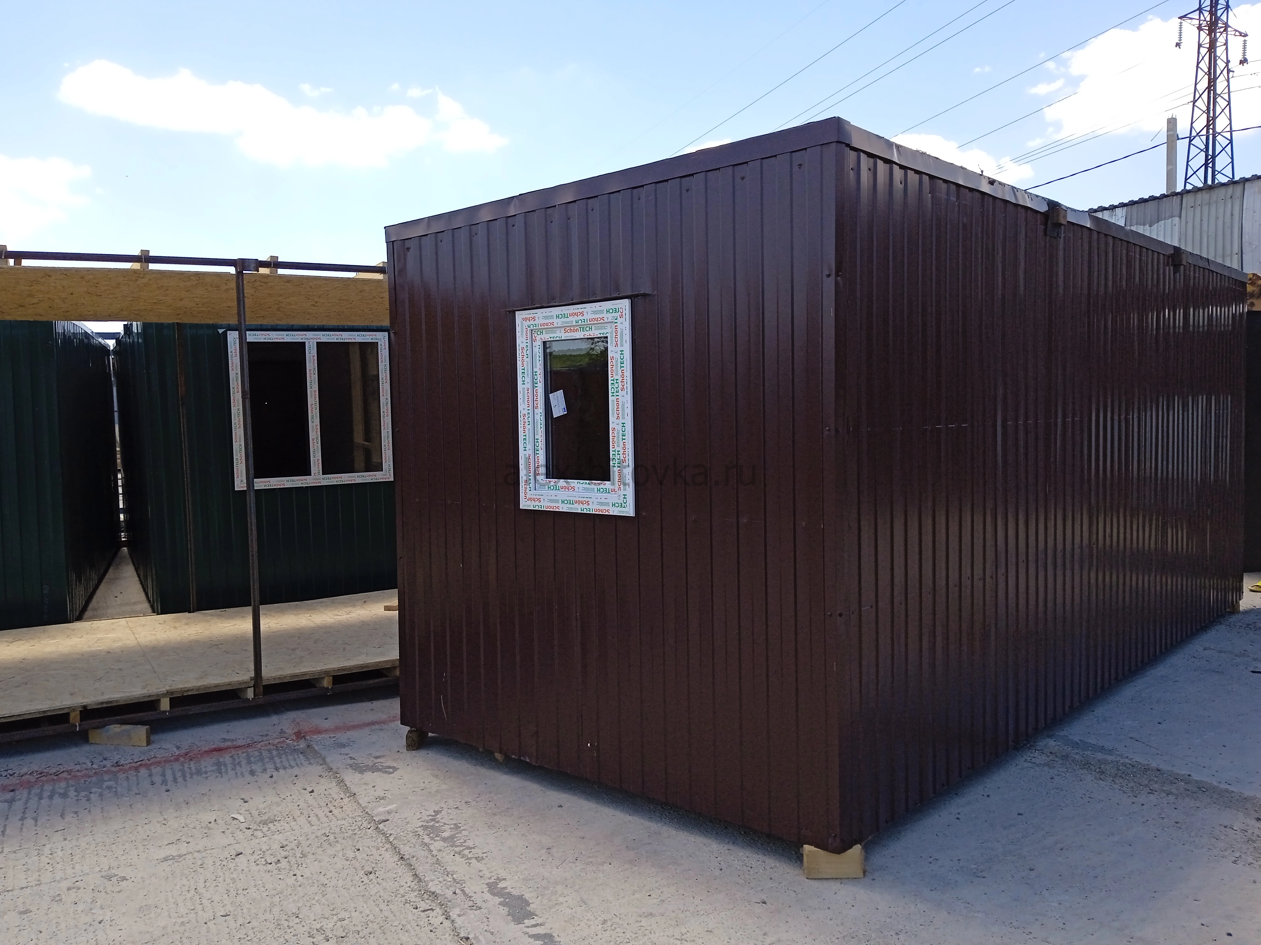 аренда строительного вагончика в Первомайский посёлок 