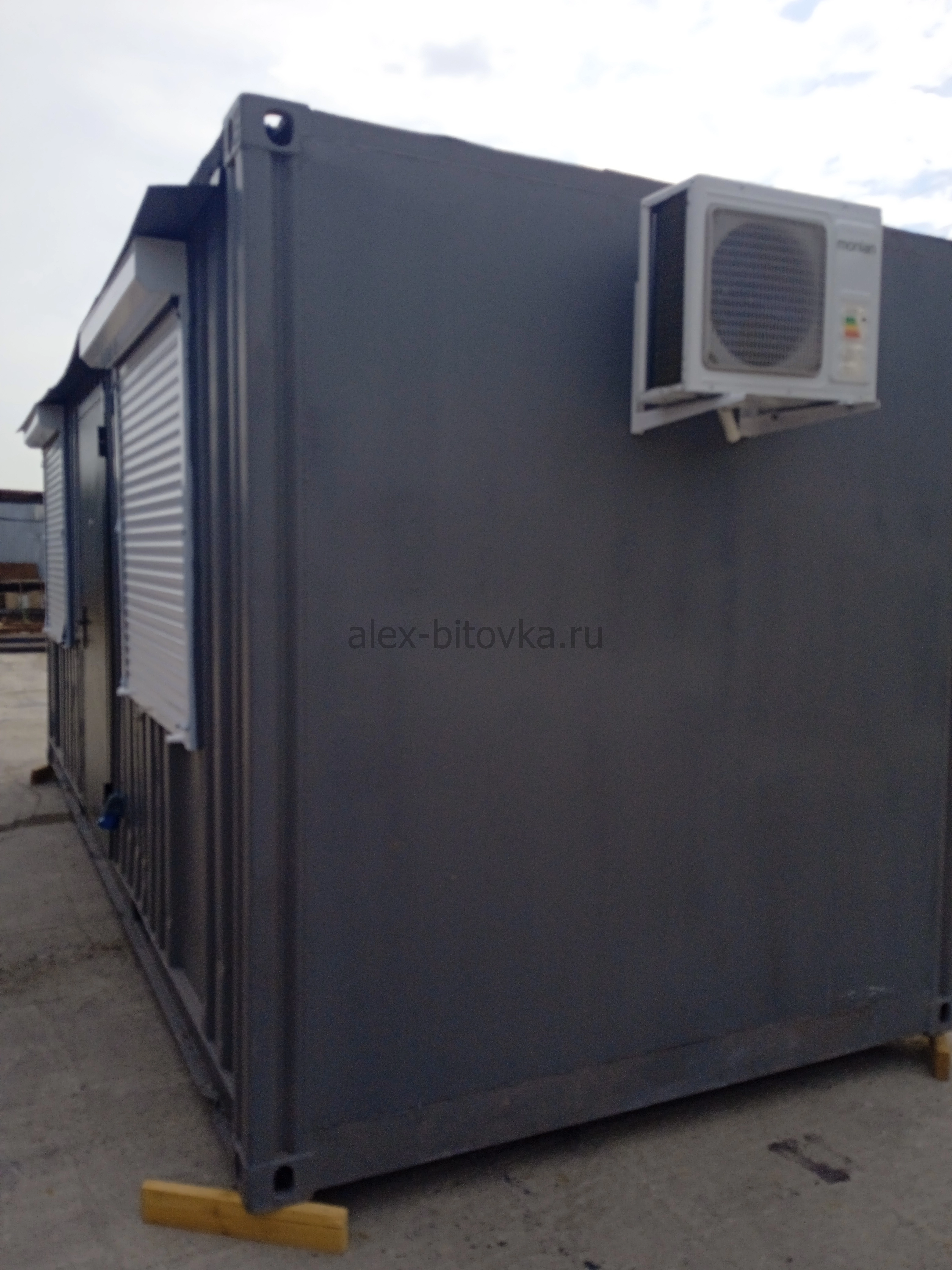 бытовка с наружной обшивкой профлистом в Молькин хутор 