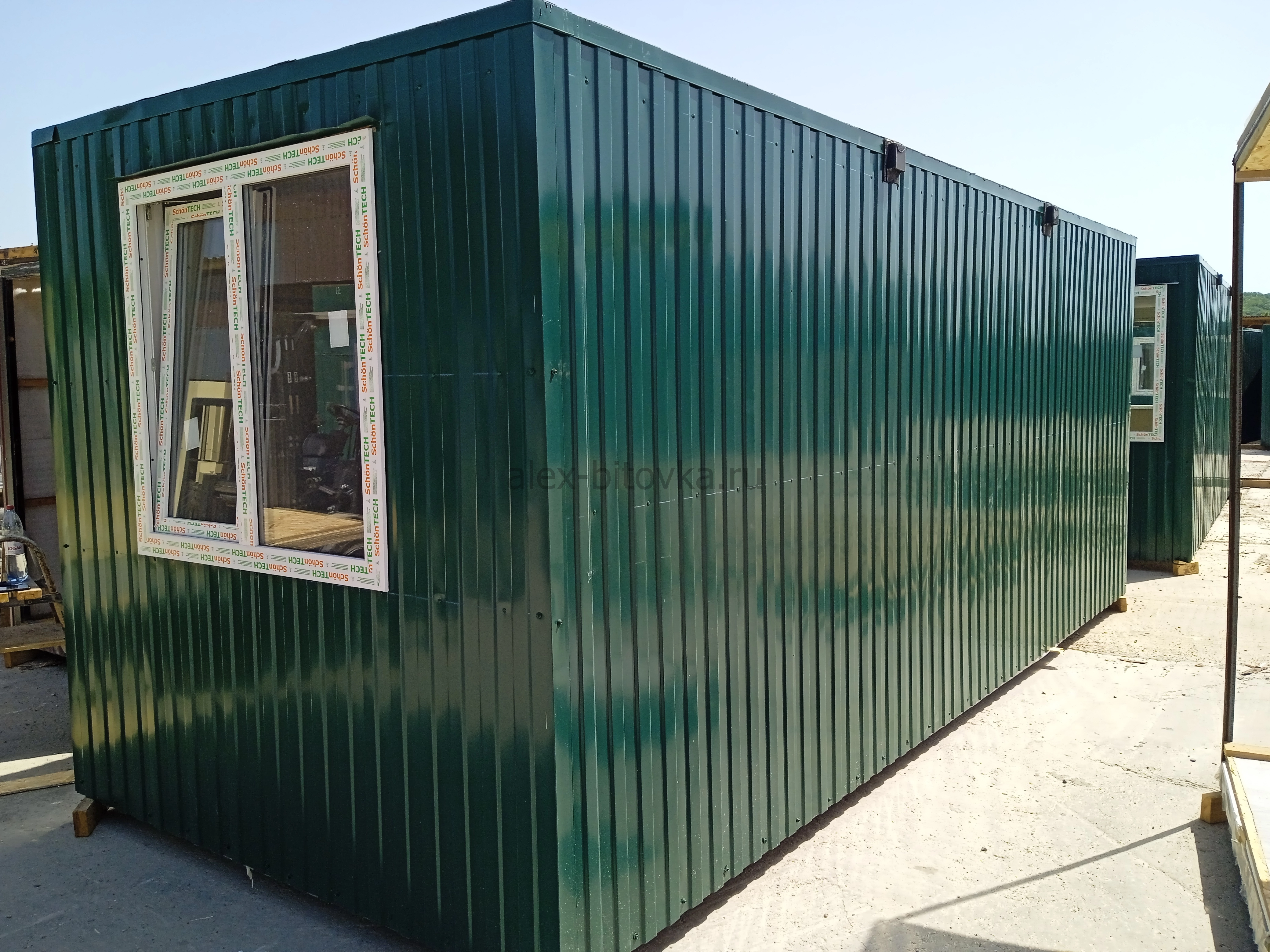 бытовка снаружи в Водный посёлок 