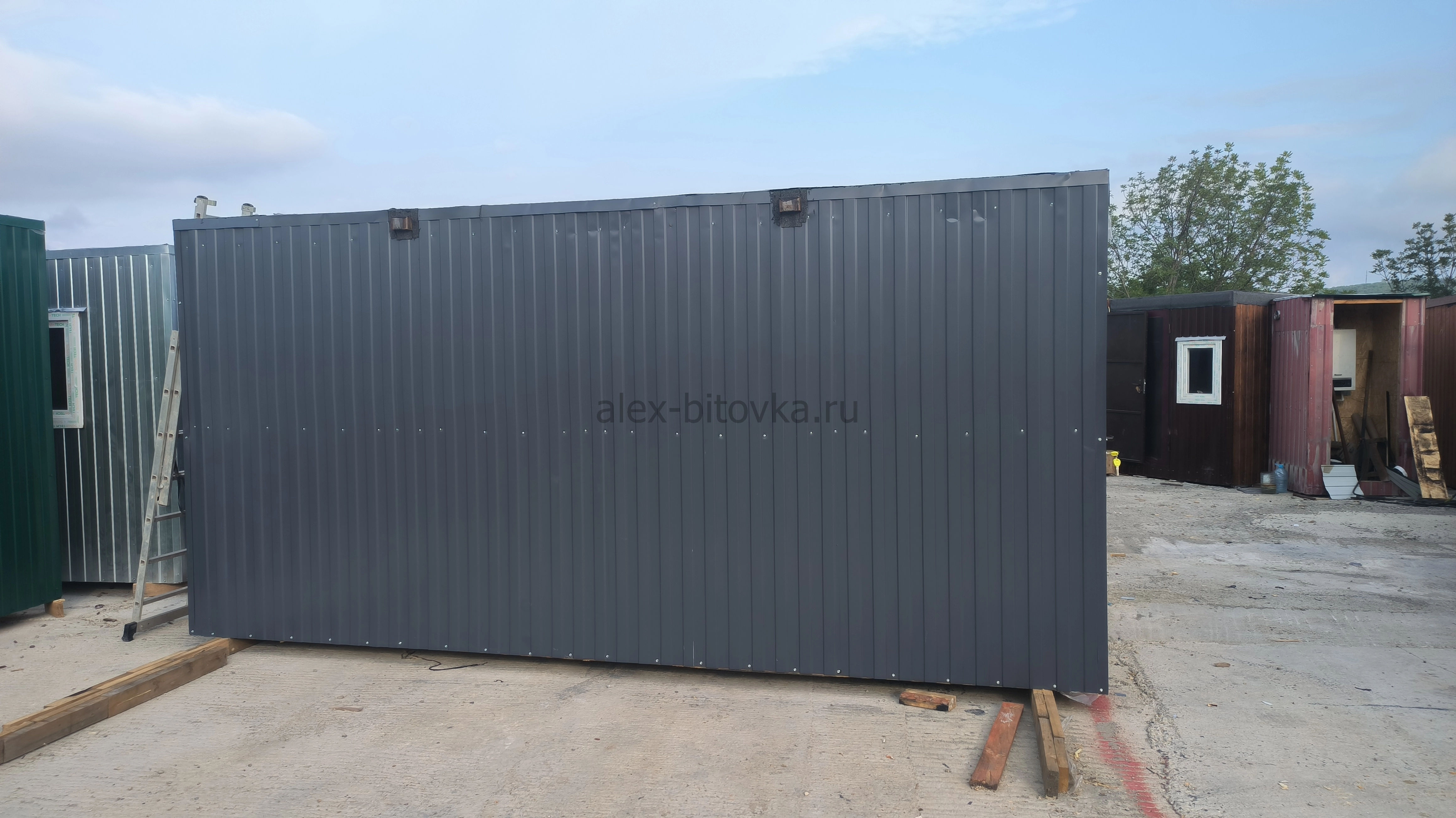 бытовка зимой в Восточный посёлок 