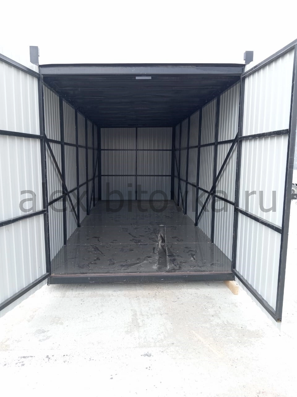 бытовка зимой в Восточный посёлок