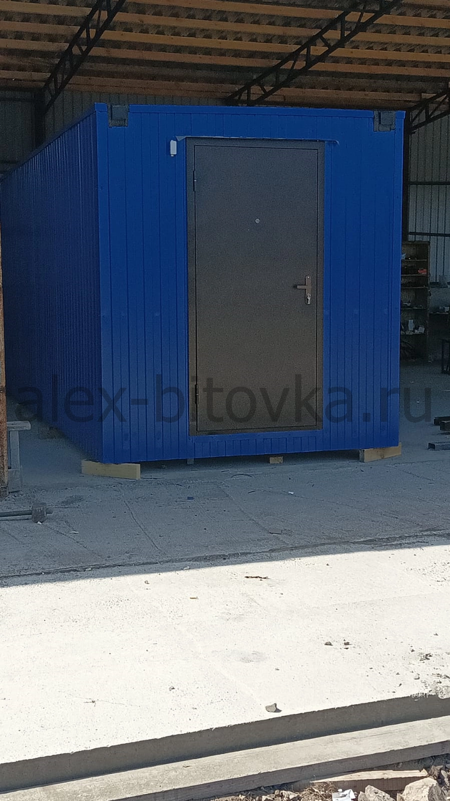 дом из бытовок в Шевченко хутор