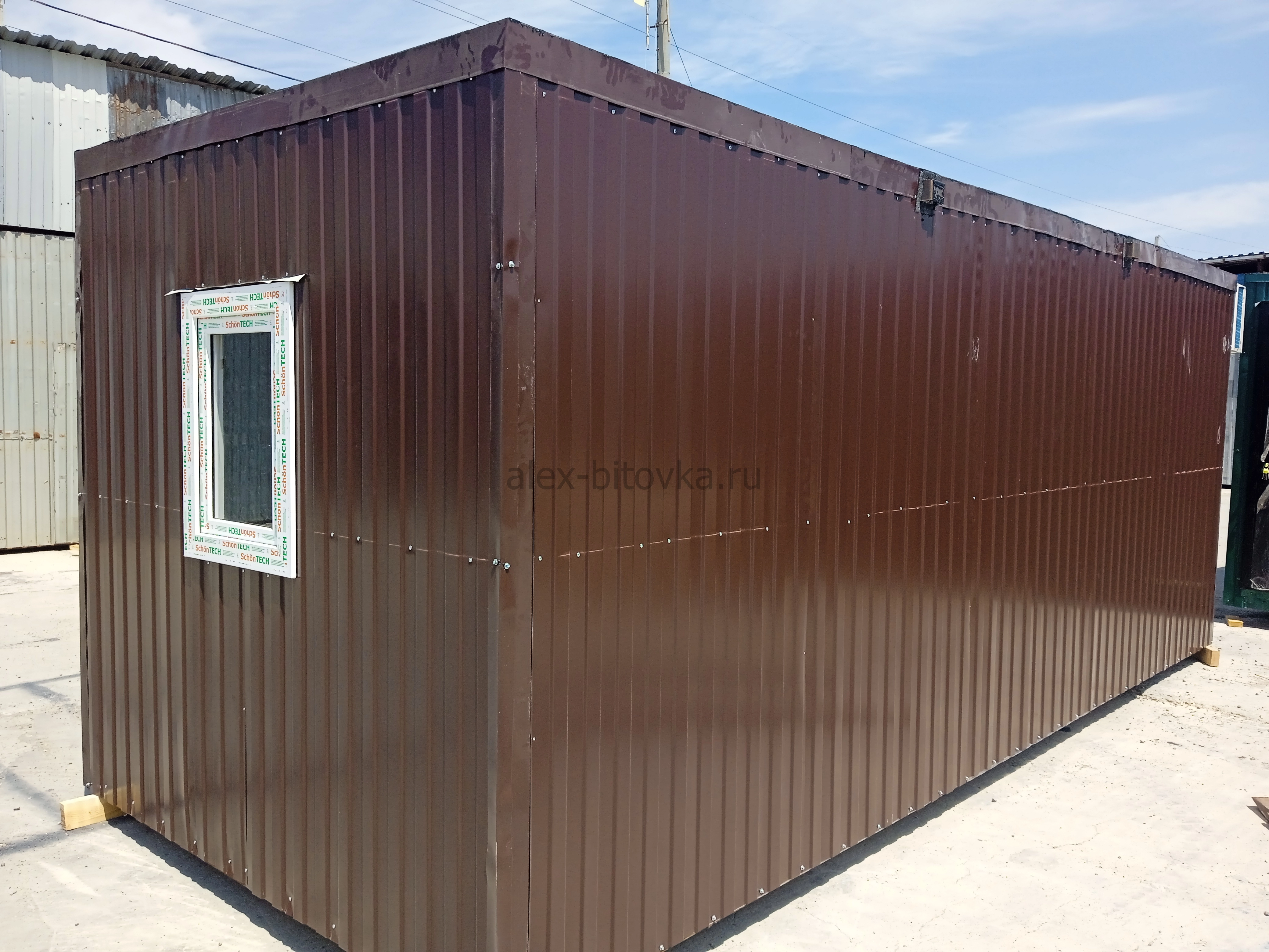 каркасный жилой блок бытовка в Центральный посёлок 