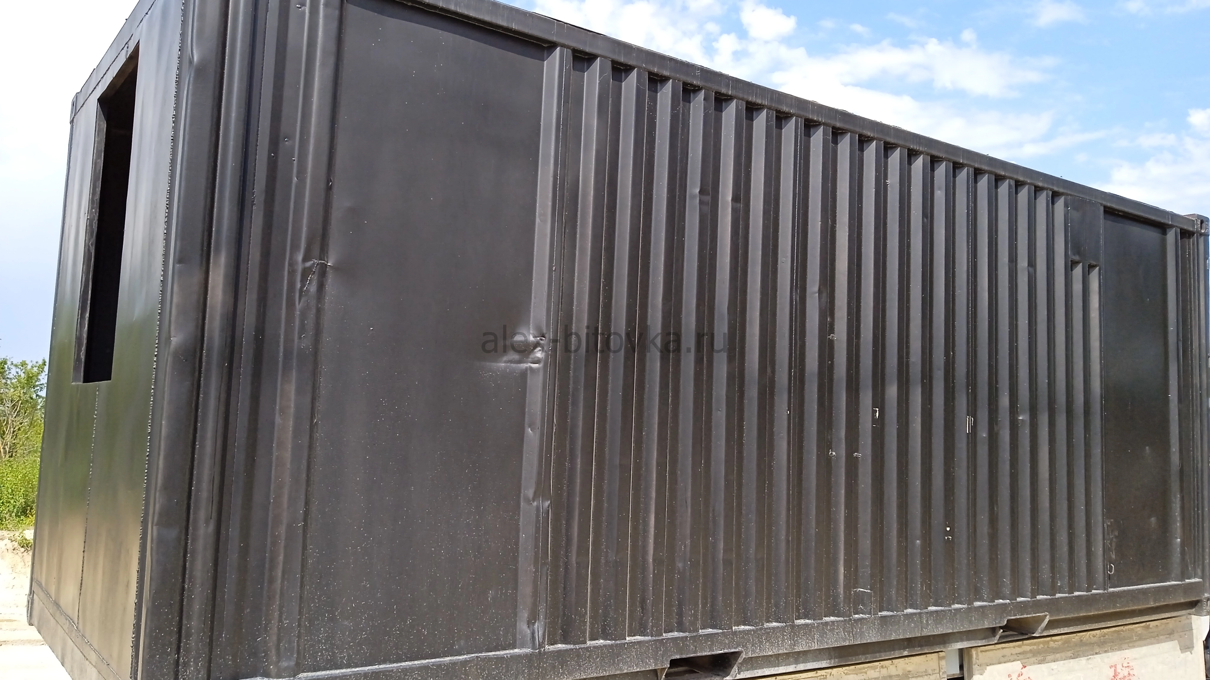 пол из ОСБ в жилом вагон бытовке в Садовый посёлок 