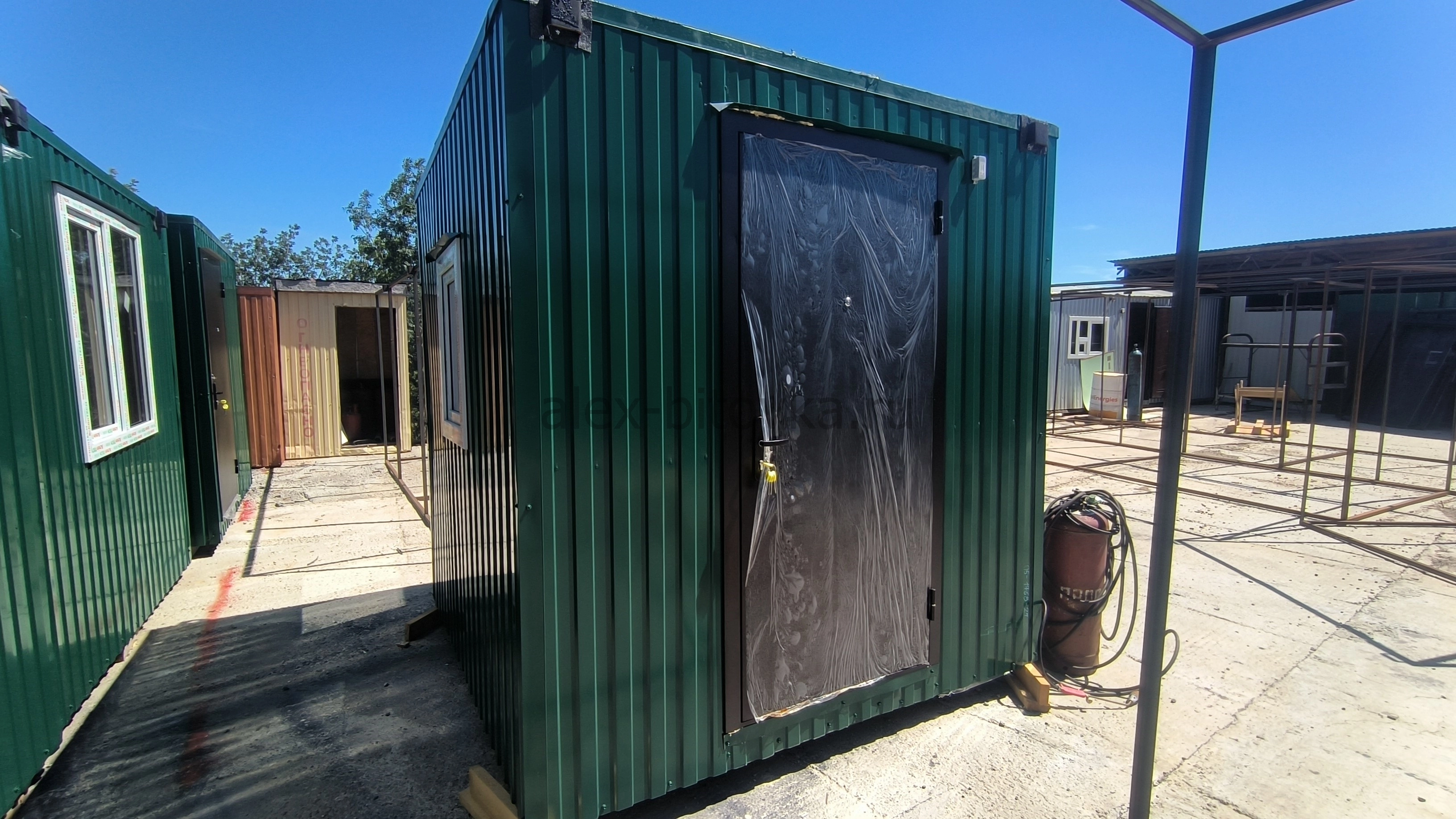 пост охраны 22 х 22 метра в Садовый посёлок 