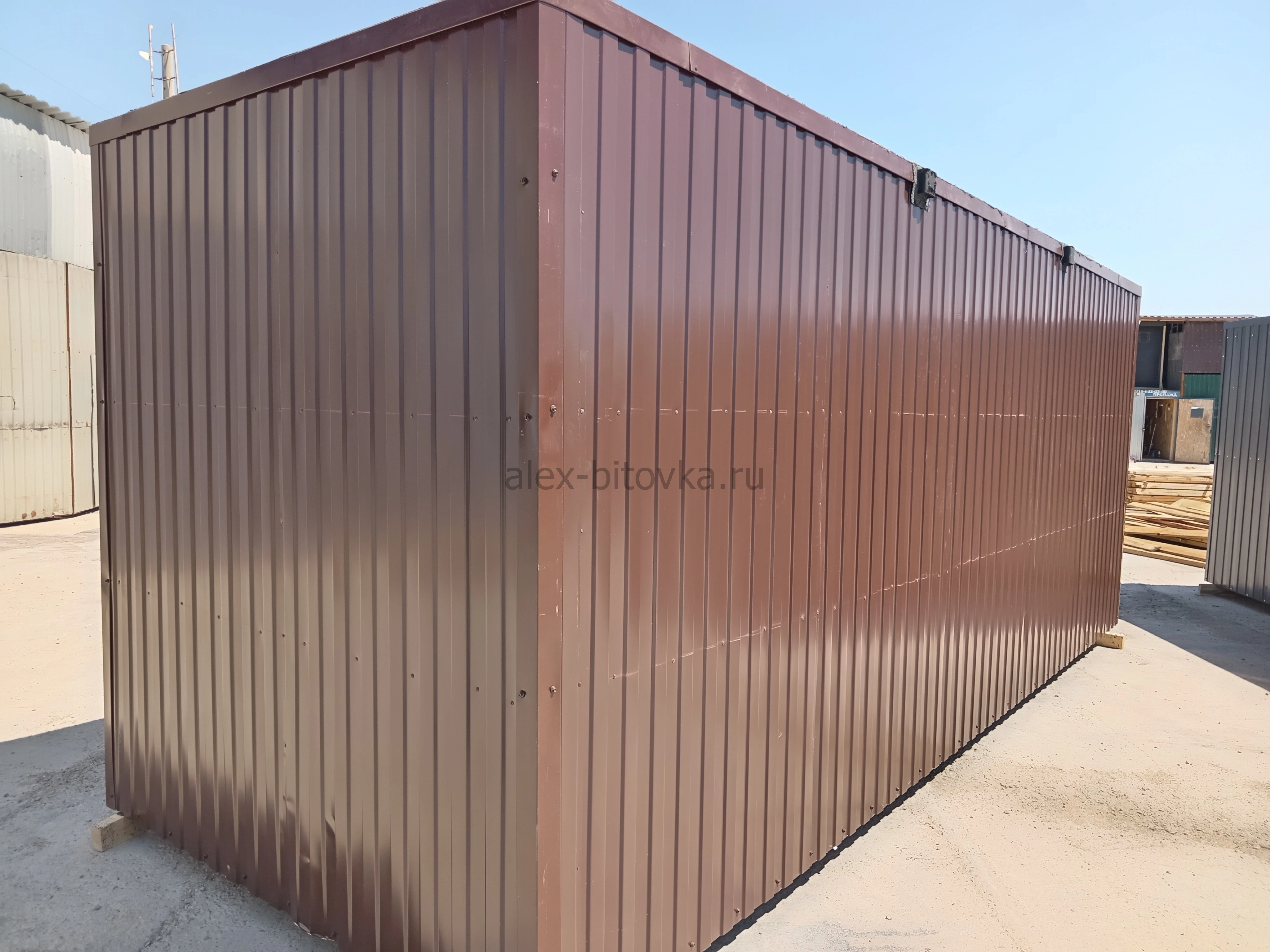 распашные металлические двери для вагон бытовоки в Виноградный посёлок 