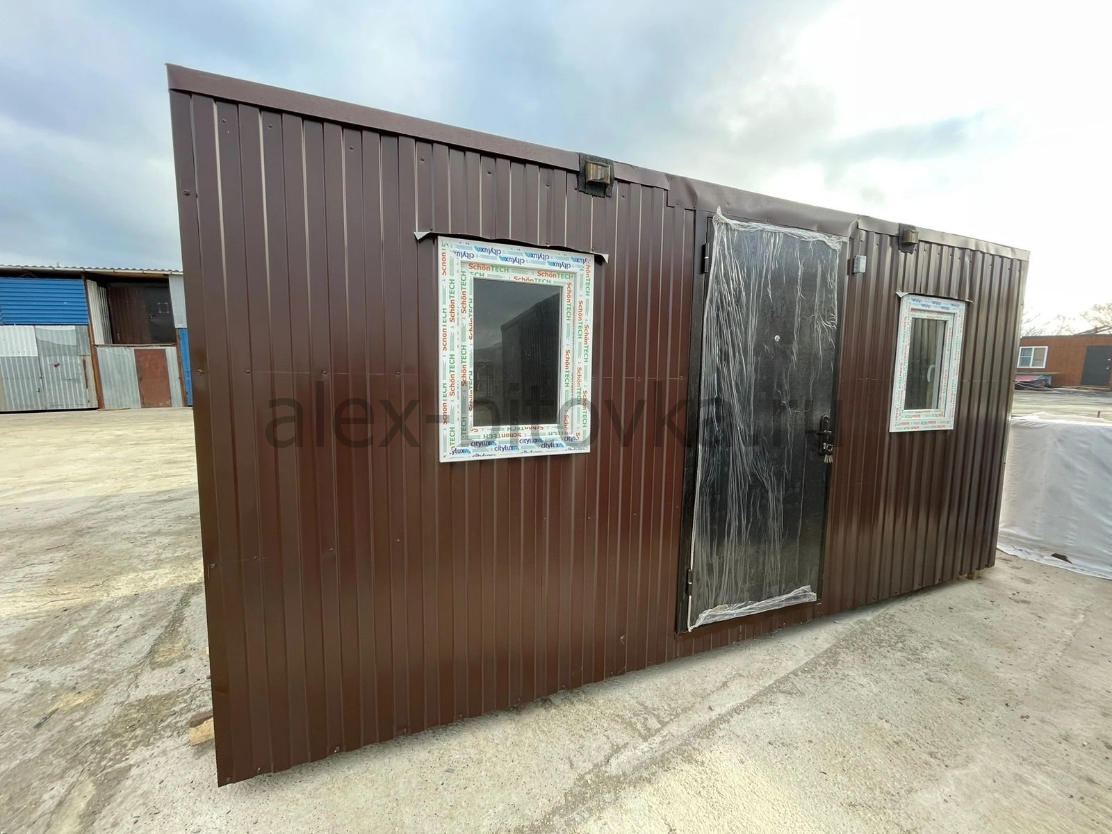 утепление бытовки в Братский посёлок 