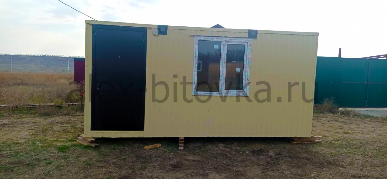 вагон бытовка с окном и фрамугой в Привольный хутор 